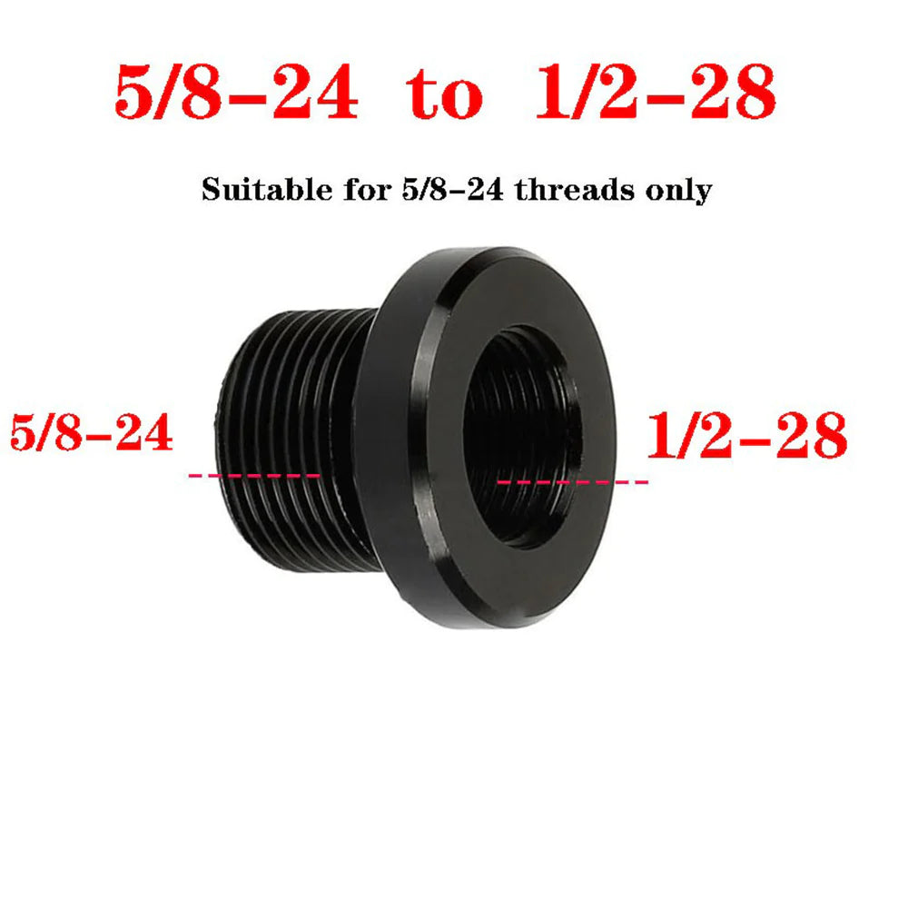 Barrel Thread Adapter for Barrel, 5/8 "x 24 to 1 / 2-28 to M14x1 to M14x1.5 NAPA, 1 pc
